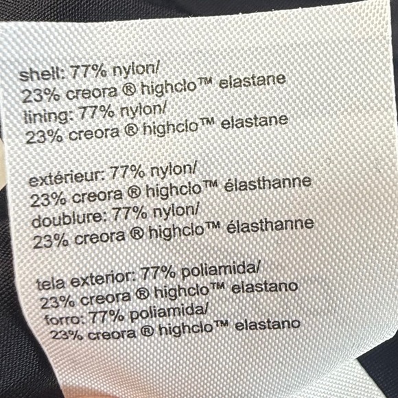 Speedo PowerFLEX One Piece Swimsuit Women's 4 Navy Blue Racerback NWT 7235031434 - Picture 3 of 9